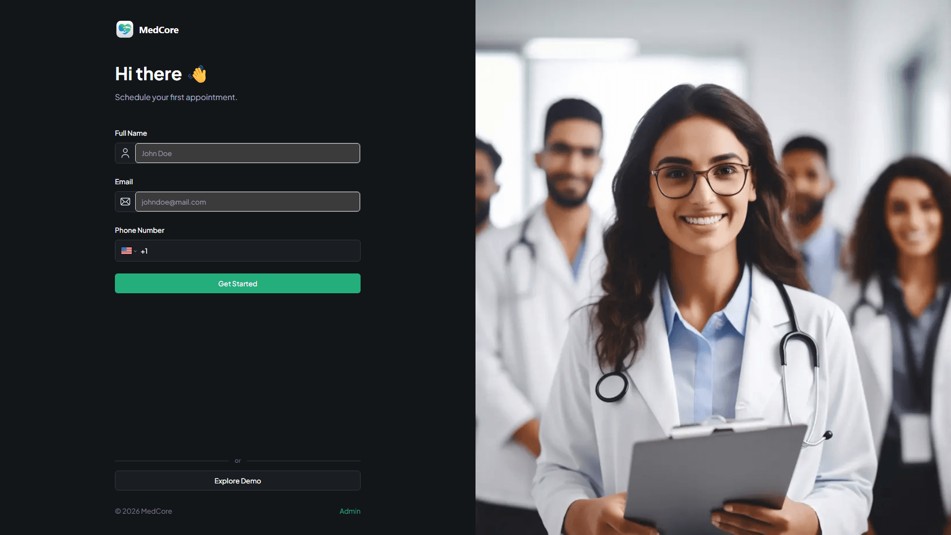 MedCore project preview